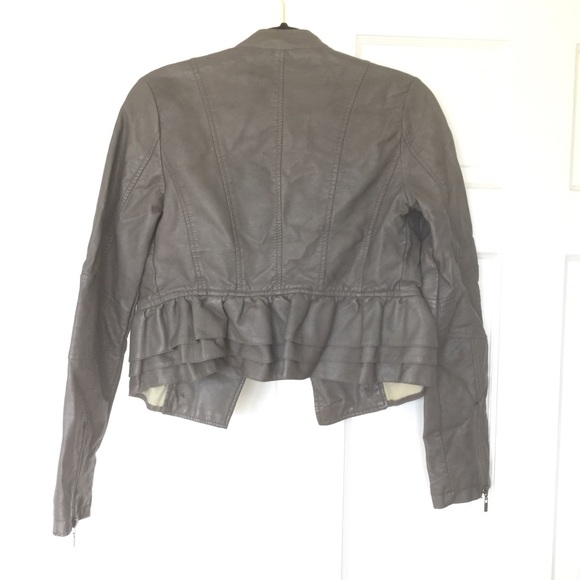 Xhilaration Faux Leather Jacket - Picture 2 of 6